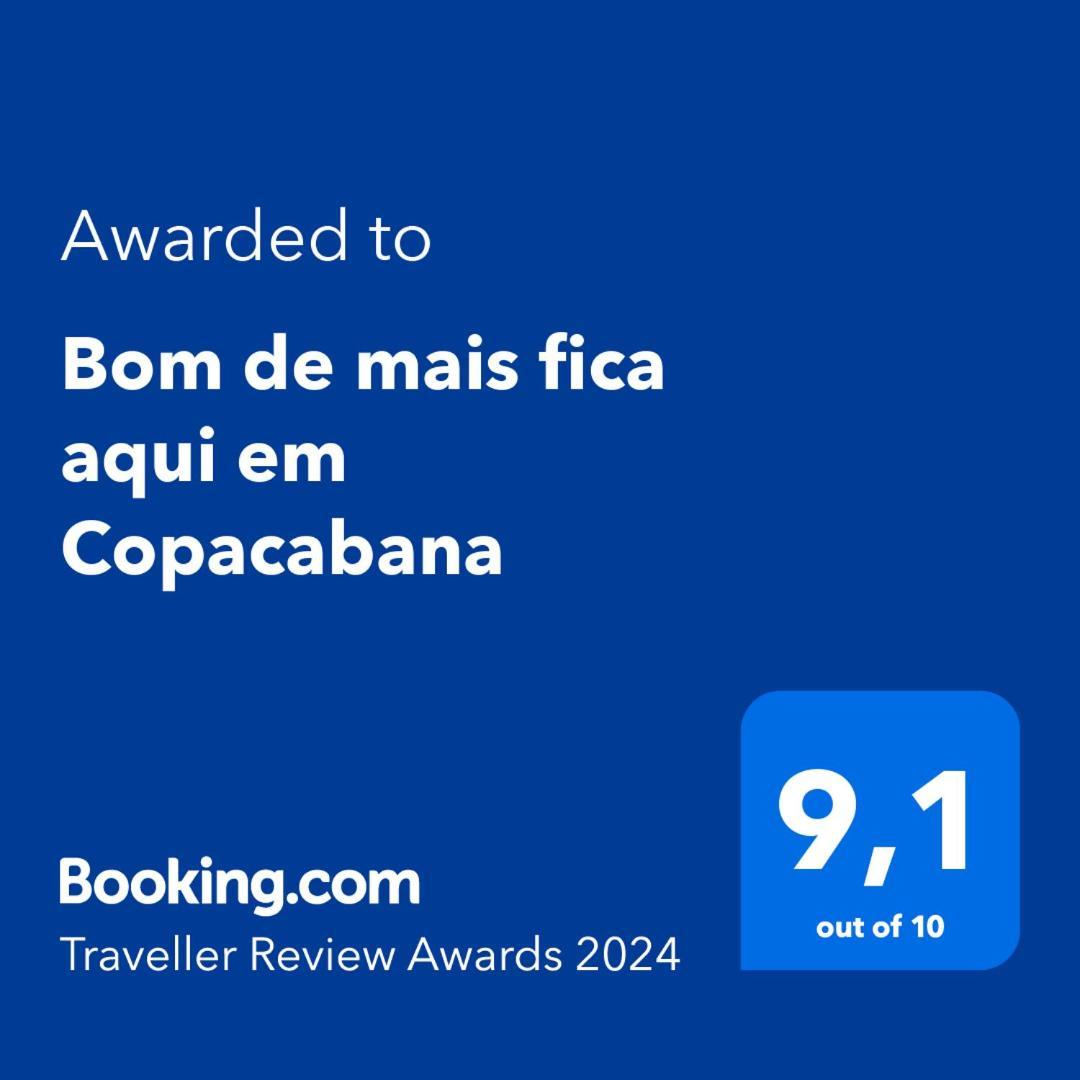 Apartamento One Flat Arejado Copacabana 24h Seg & Ar-cond *